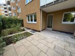 Erdgeschoss-1,5-Zimmer-Wohnung mit Garten in ruhiger Lage von Neuperlach Süd - Terrasse/Garten