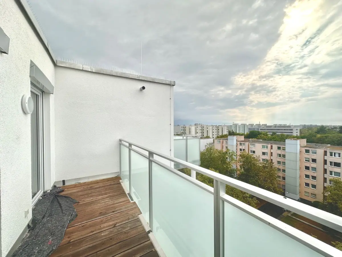 Balkon mit Aussicht