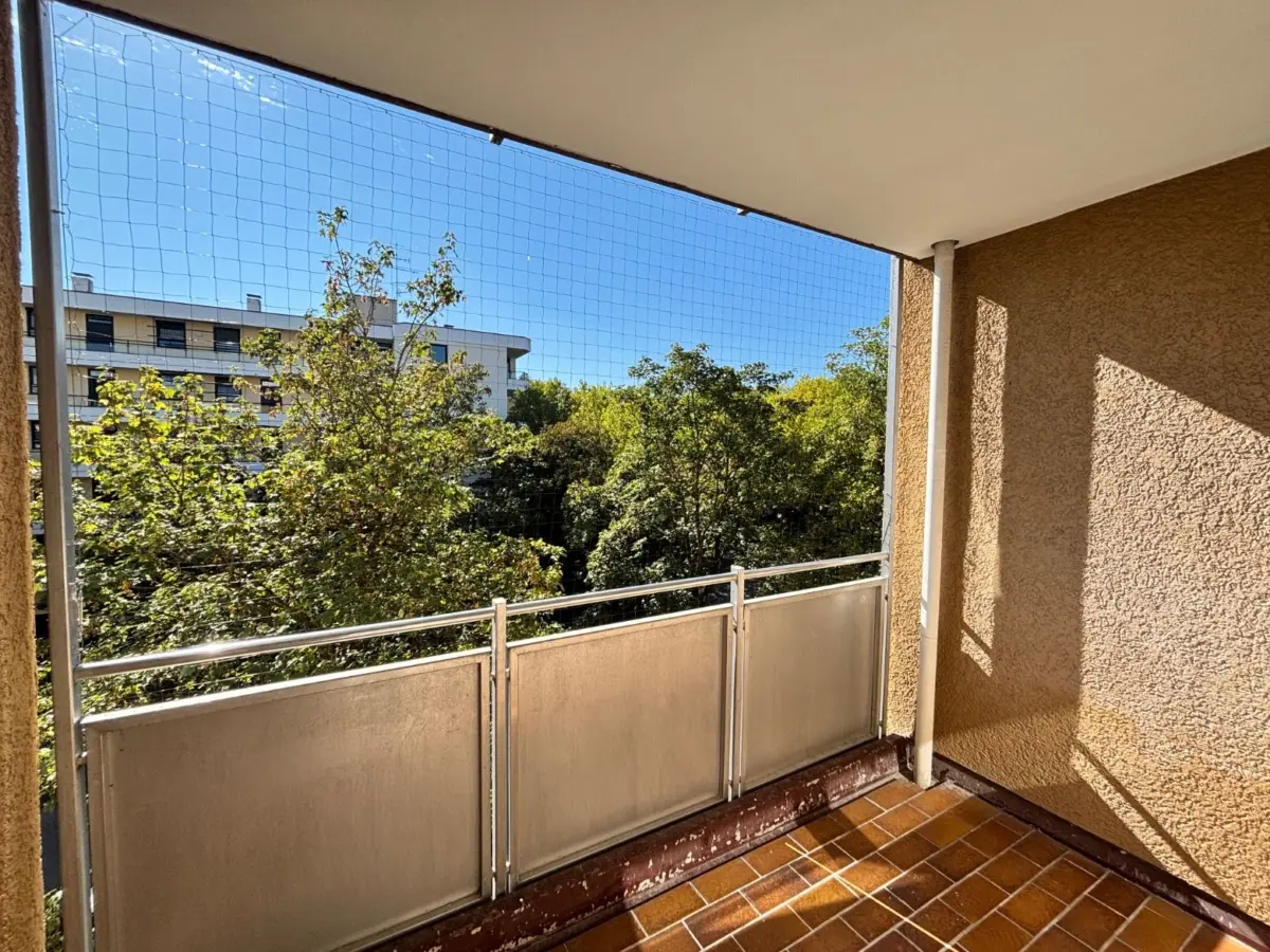 Balkon mit Ausblick