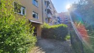 Hochwertig modernisierte 1-Zimmer-Wohnung mit Balkon in München-Sendling - Hauseingang