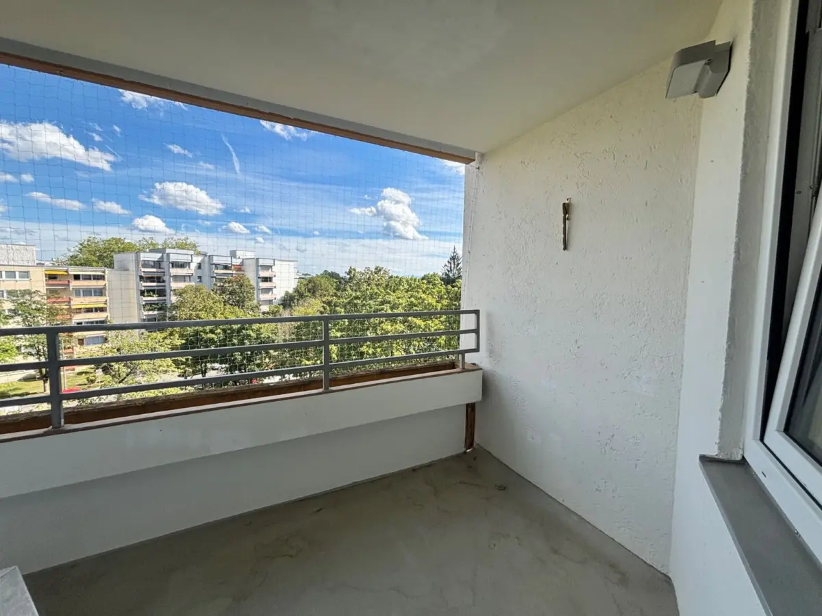 Balkon mit Aussicht