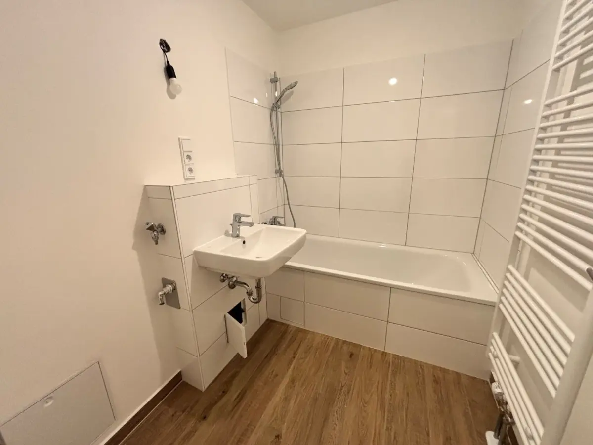 Modernisiertes Badezimmer