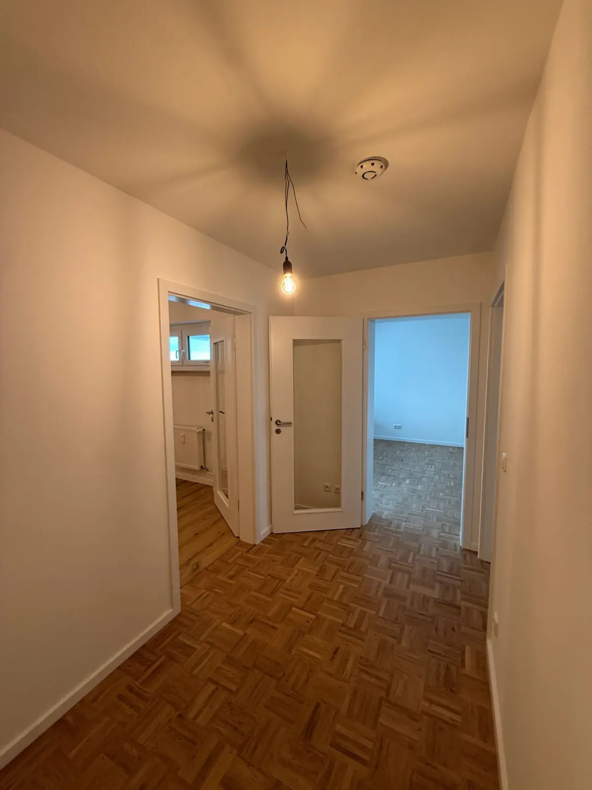 Flur mit Holzboden