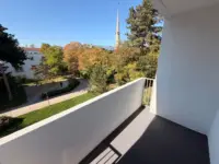 Balkon mit Parkblick