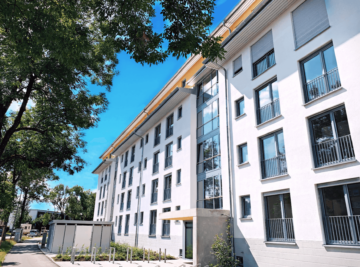 Neubau 2019: Helle 2-Zimmer-Wohnung in innenstadtnaher Lage zu vermieten, 86161 Augsburg, Etagenwohnung