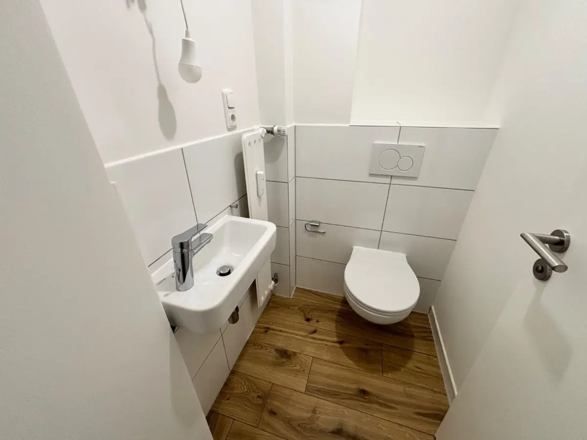 Modernes WC